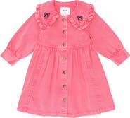 Huxbaby Vintage Cherry Collar Dress