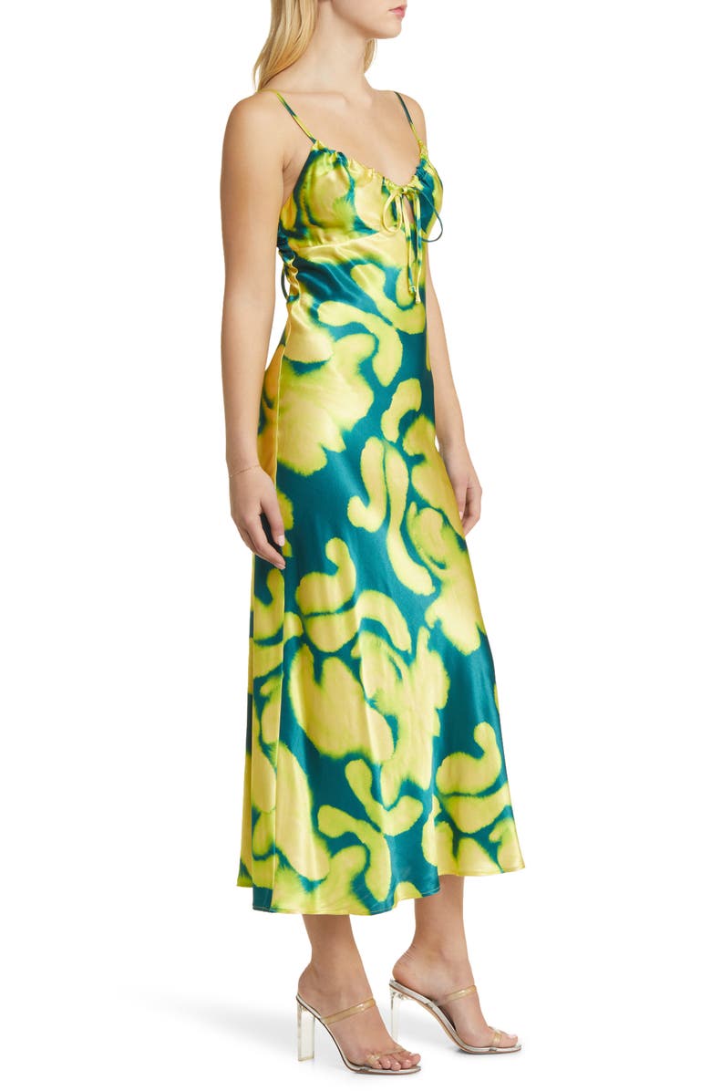 Topshop Cami Satin Slipdress, Alternate, color,