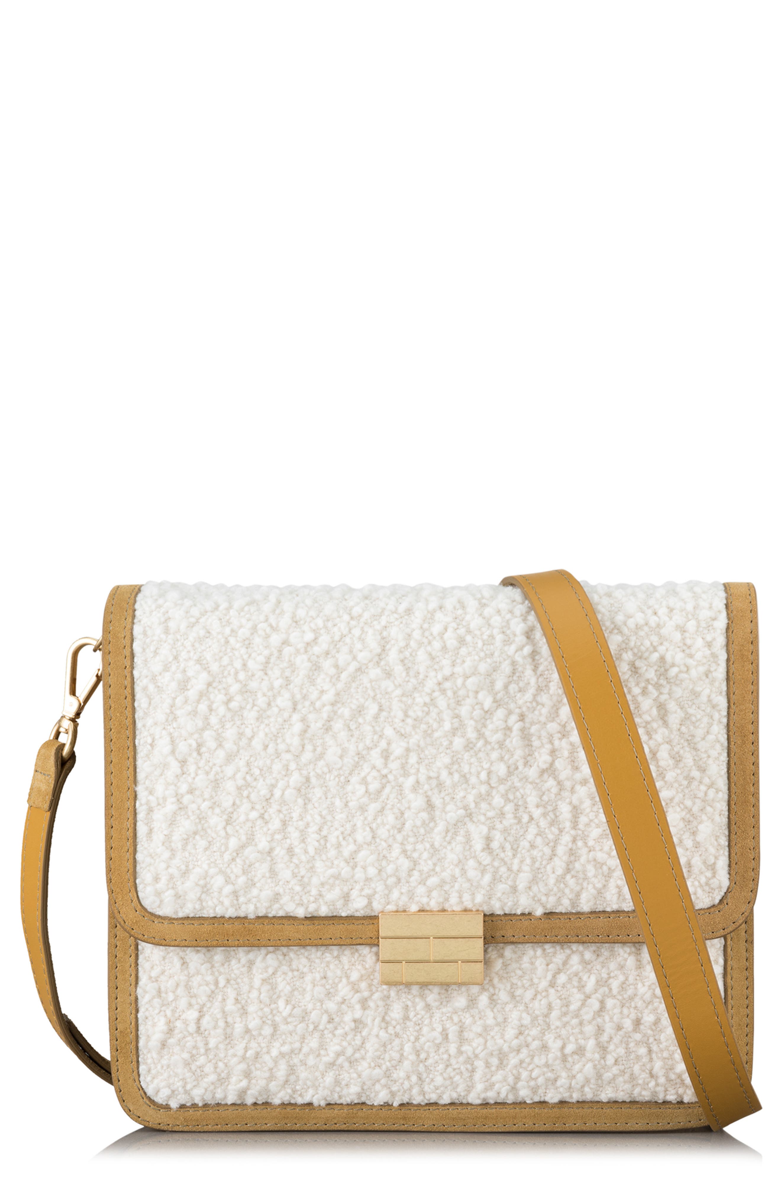 FRAME Le Signature Mini Bouclé Crossbody Bag, Main, color, 
