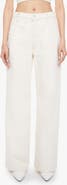 MOTHER The Chisel Sneak Wide Leg Jeans