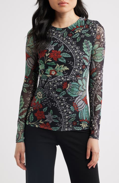 The Delilah Mesh Top