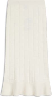 BOSS Foppy Textured Skirt