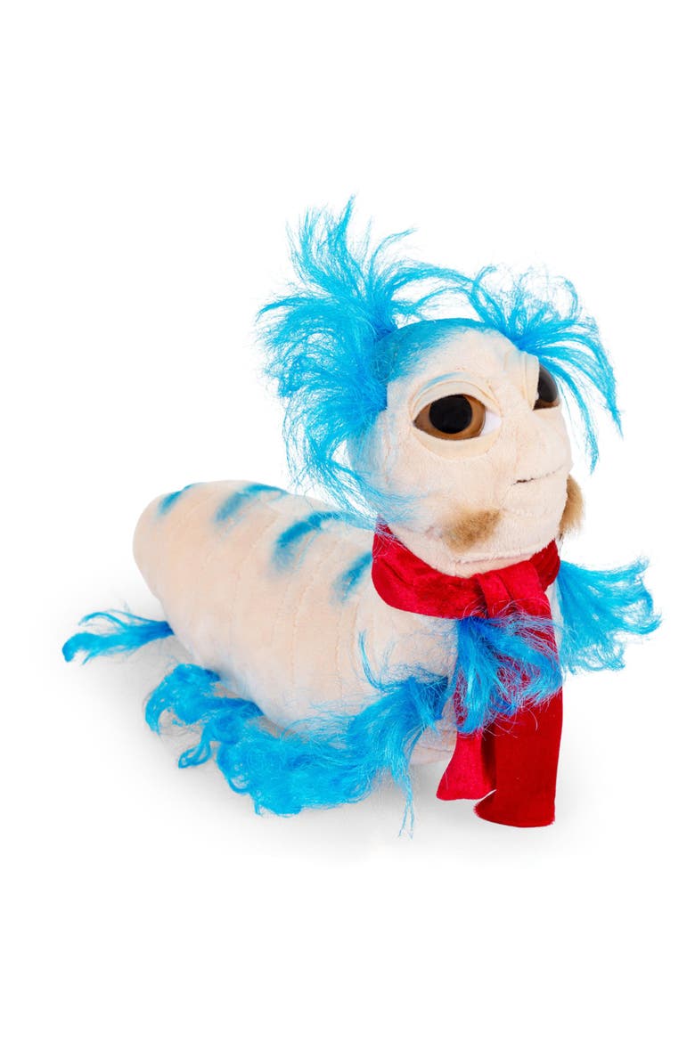 Labyrinth The Worm 14-Inch Character Plush Toy | Toynk Exclusive, Alternate, color, Blue