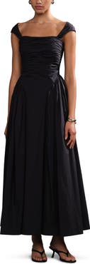 AMUR Galilea ruched dress