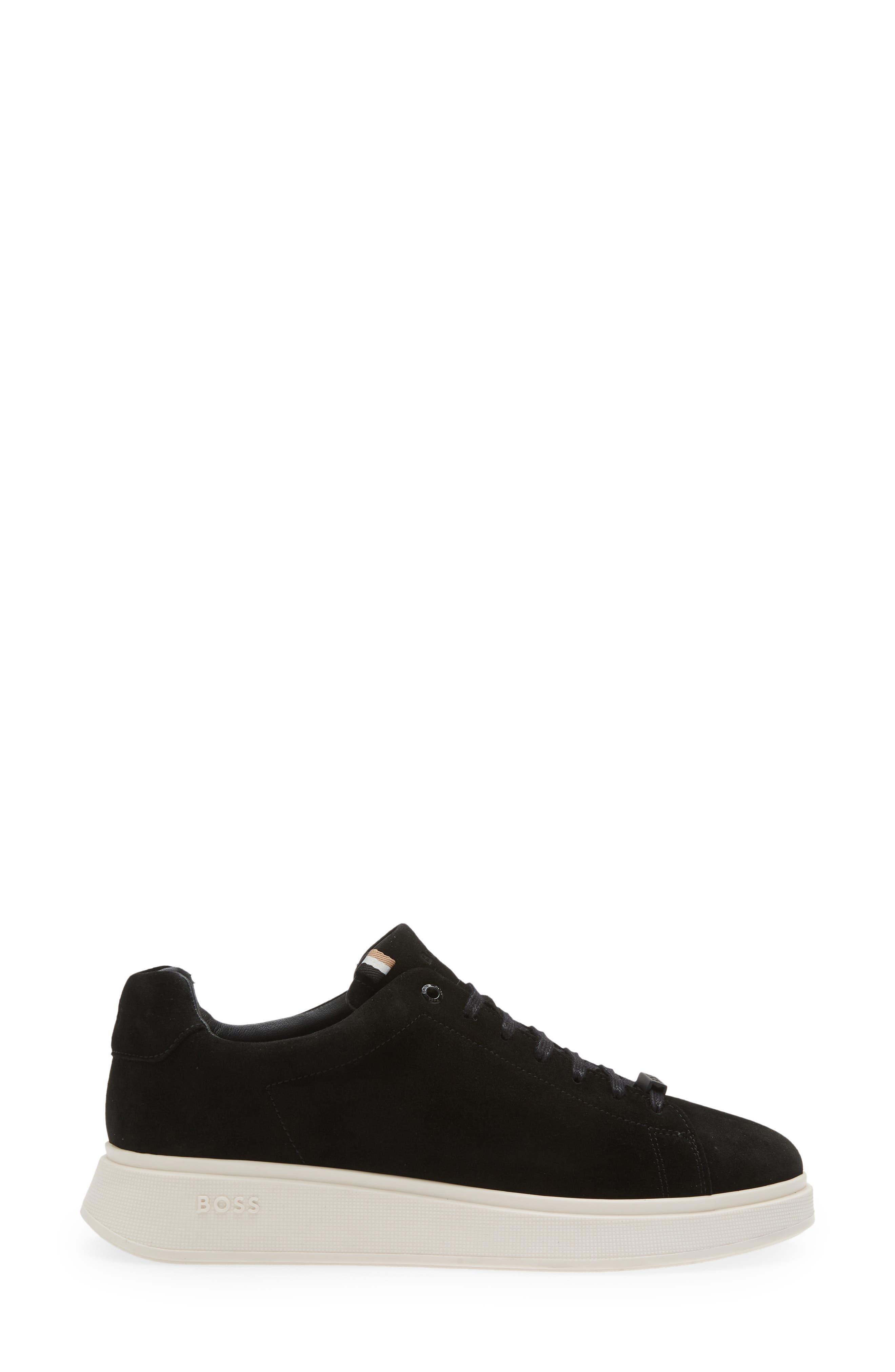 Bulton Sneaker, Alternate, color, BLACK