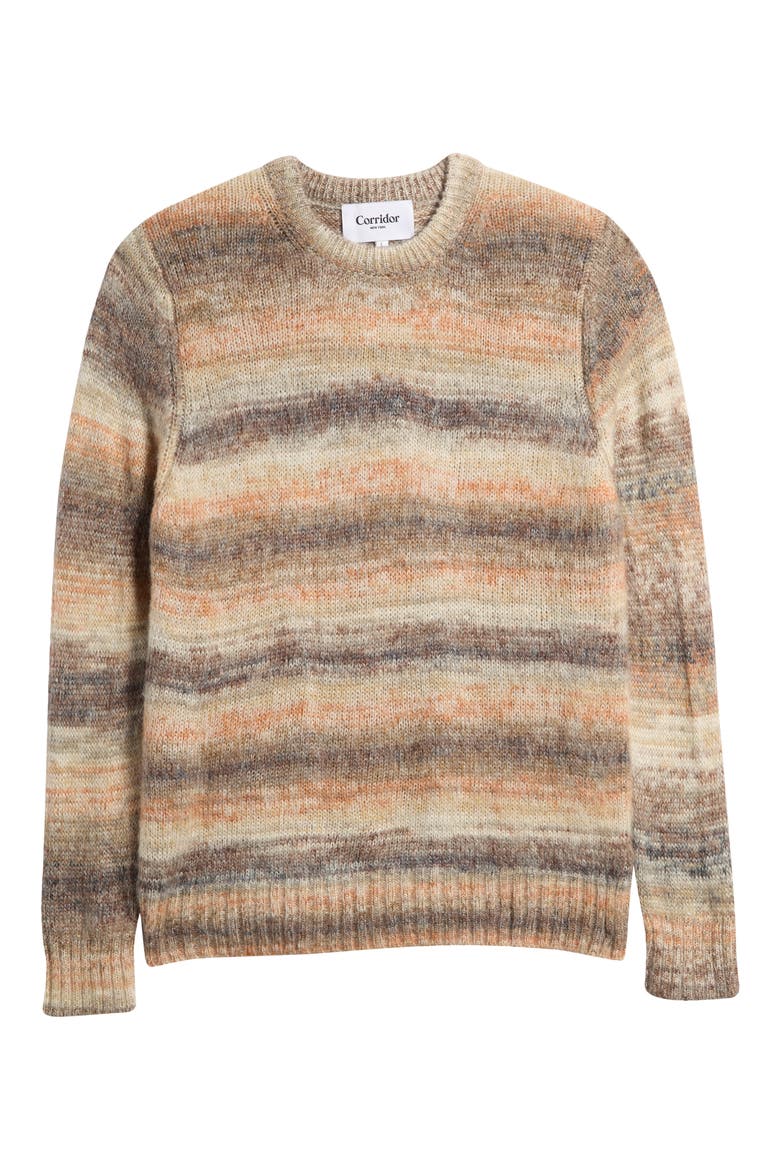 Space Dye Sweater, Alternate, color, NATURAL