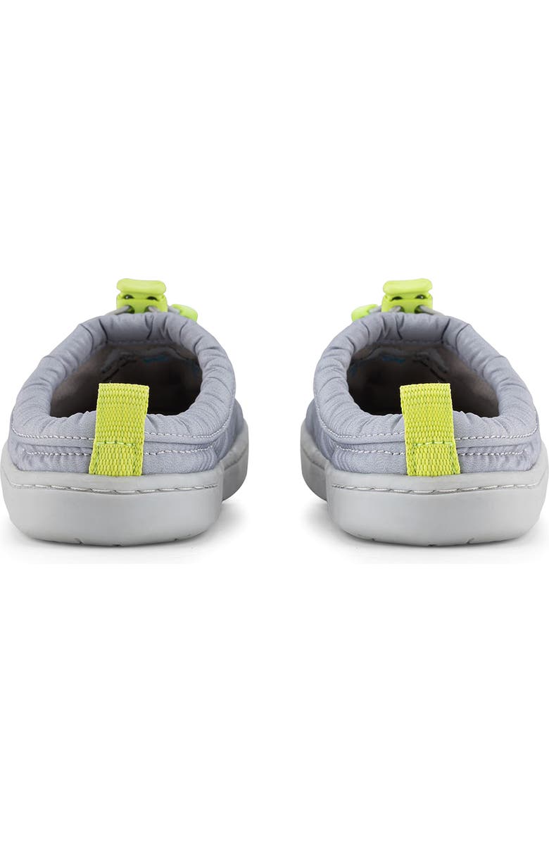 Hopfrög Kids Hoppuff Quilted Slipper, Alternate, color, Dynamic Gray