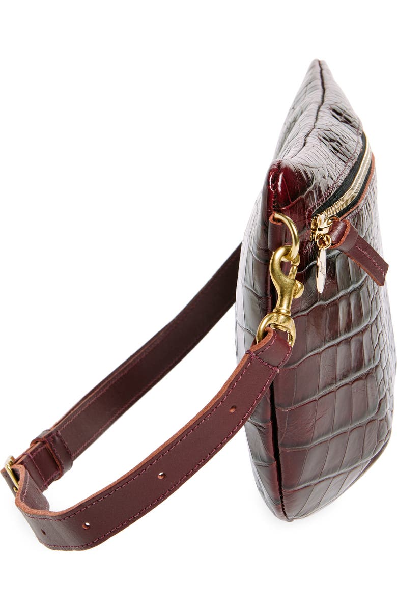 Clare V. Grande Leather Belt Bag, Alternate, color,