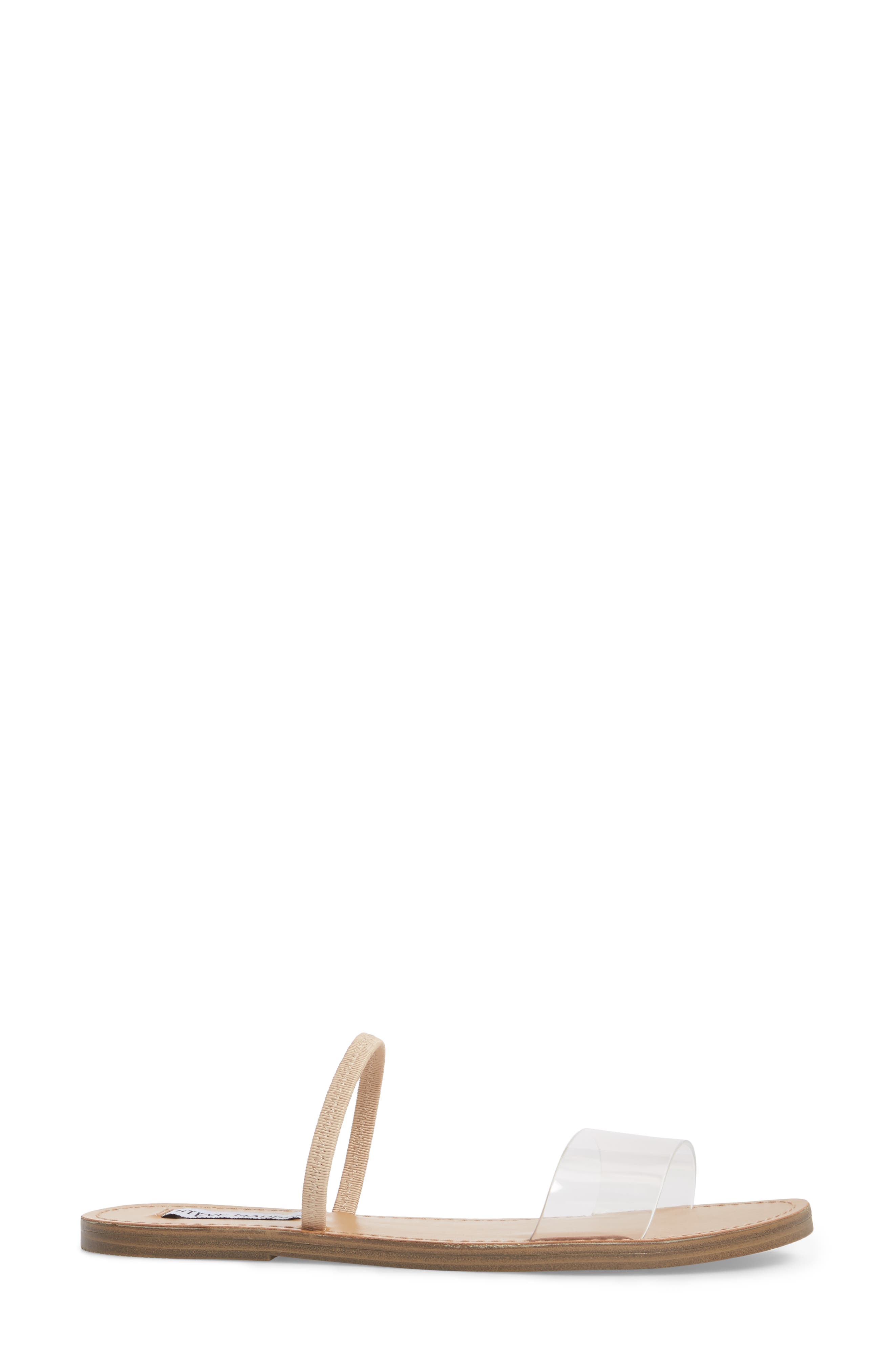 Dasha Strappy Slide Sandal, Alternate, color, CLEAR