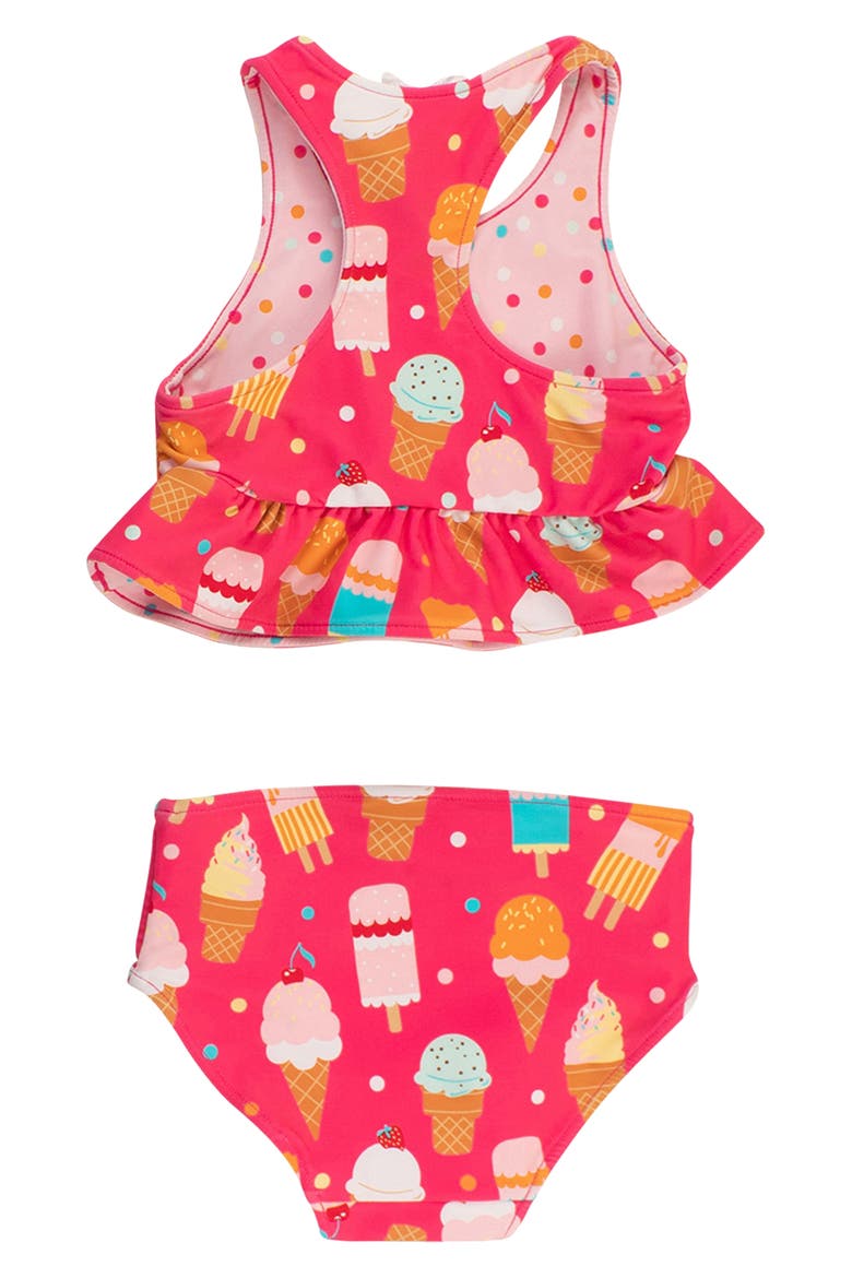 Kids' Sweet Scoops Reversible Two-Piece Swimsuit, Alternate, color, PINK