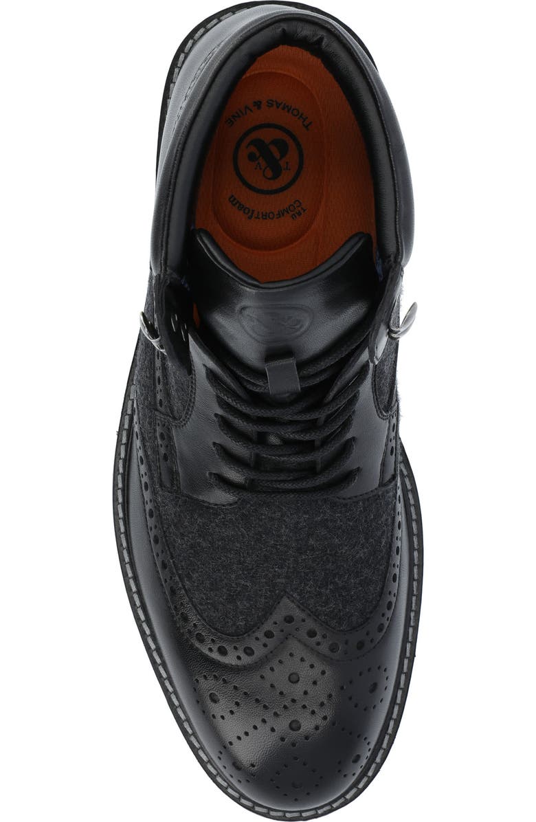 Thomas & Vine Graham Wingtip Lug Sole Boot, Alternate, color,