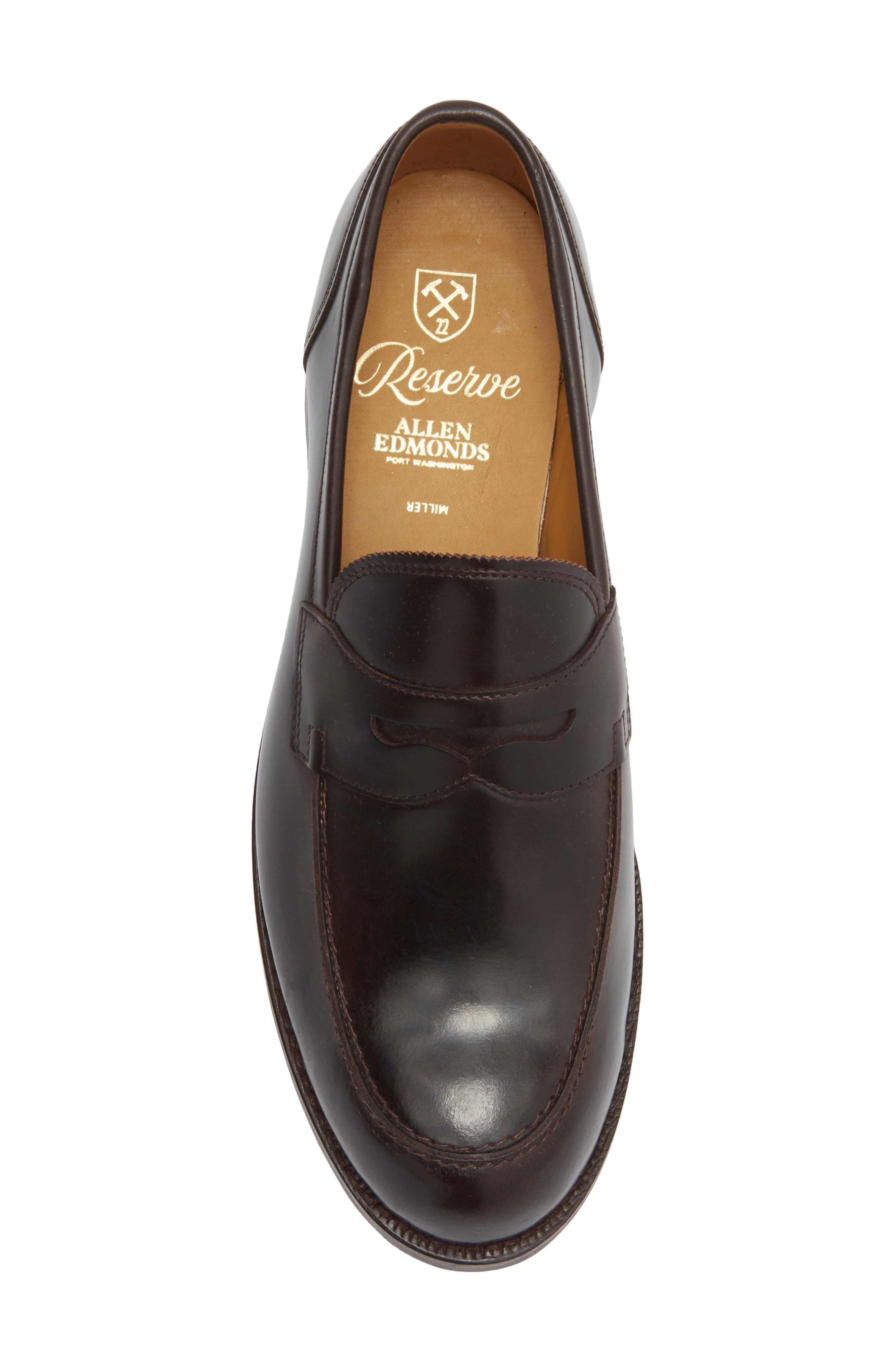 Miller Reserve Penny Loafer, Alternate, color, DARK BROWN