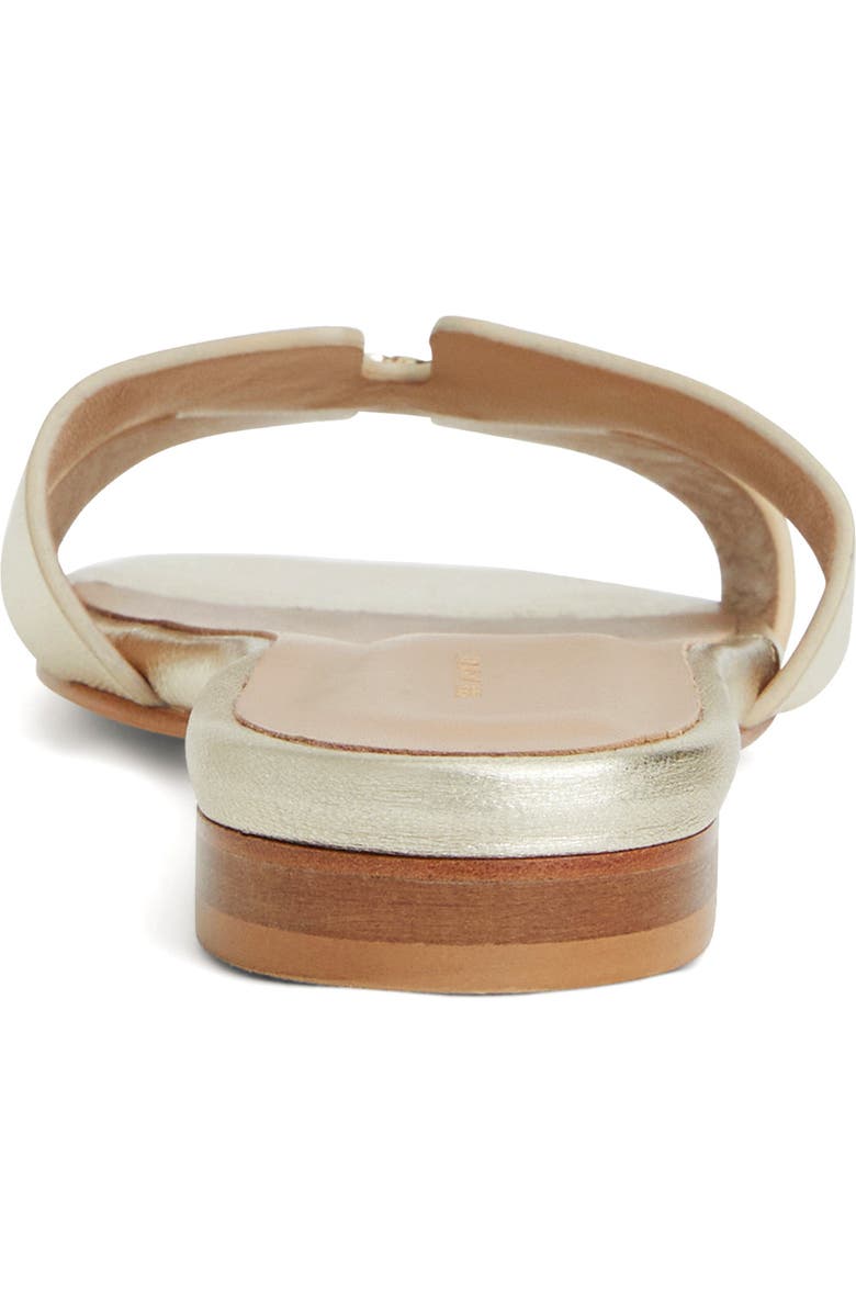 Bruno Magli Fina Slide Sandal, Alternate, color, Gold Metallic