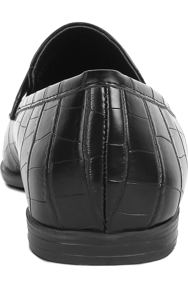 LONDON RAG Pecker Fringe Loafer, Alternate, color, Black