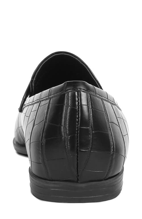London Rag Pecker Fringe Loafer In Black