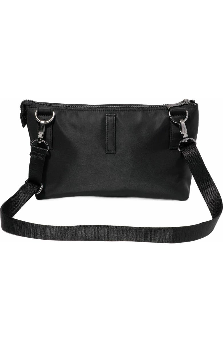 BAGGALLINI Pocket Belt Bag Convertible Crossbody Waist Pack, Alternate, color, Black Twill