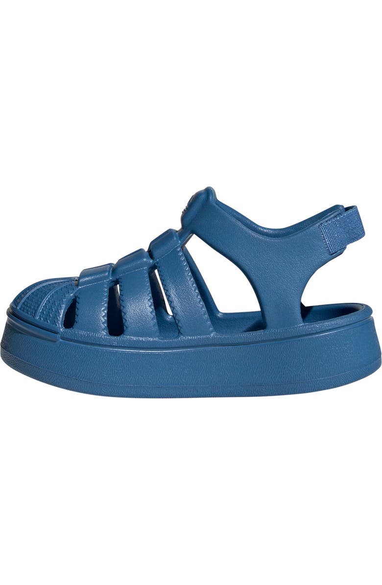 adidas Kids' Superstar Slingback Sandal, Alternate, color, Focus Blue