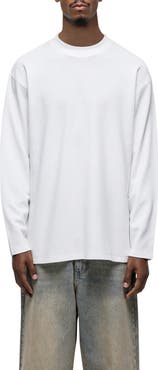 Good For Nothing Scribble Long-Sleeve Waffle T-Shirt
