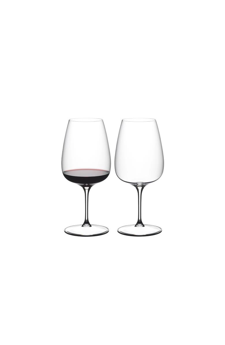 Riedel Grape@ Cebernet/Merlot/Cocktails Red Wine Glass, Set of 2, 29.25 ounce, Main, color, Clear