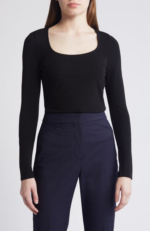 Etacha Scoop Neck Top