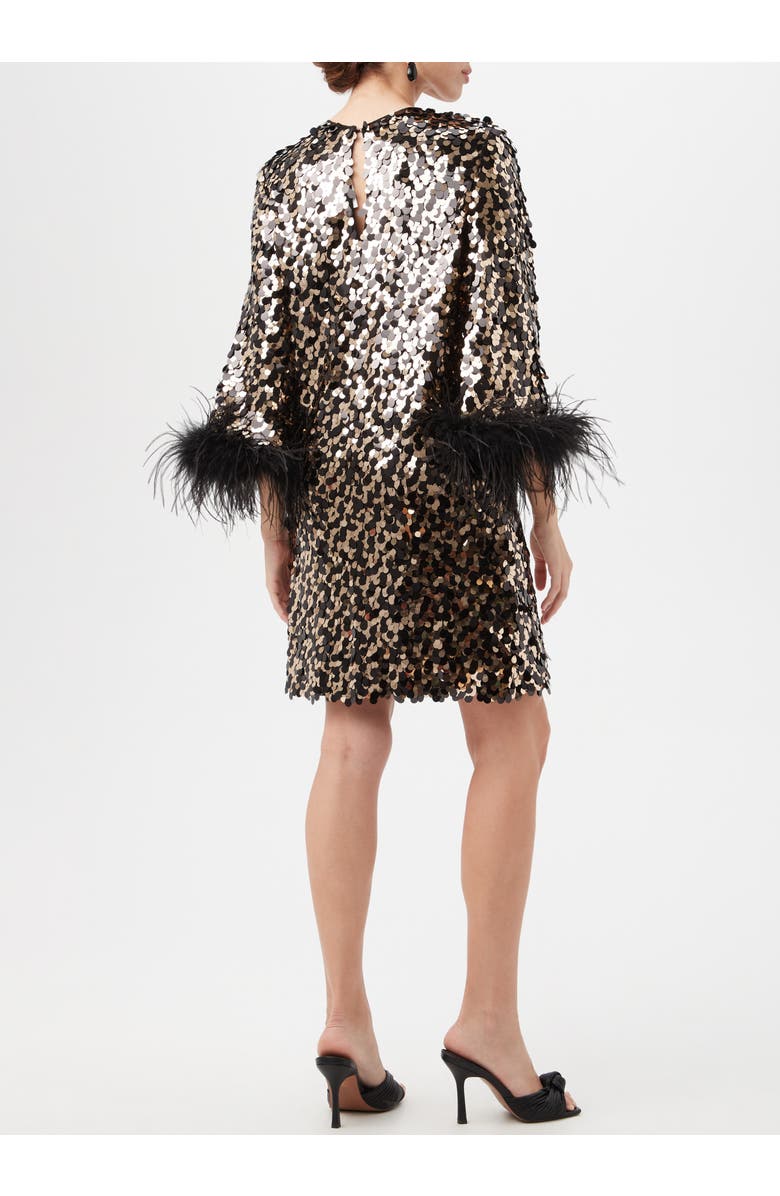 Trina Turk Juliet Dress, Alternate, color, Black/Gold