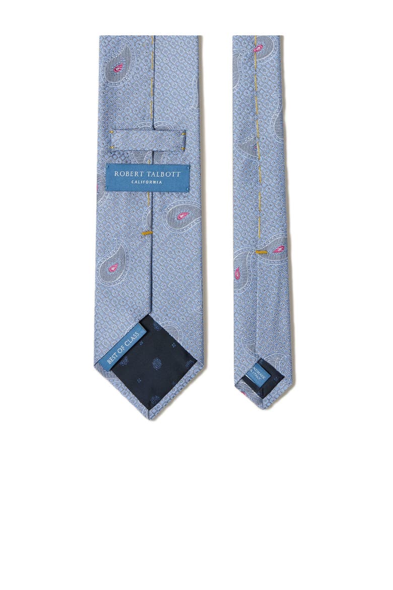 Robert Pine Geo Jacquard Best of Class Necktie, Alternate, color, Light Blue