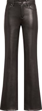 NYDJ Marilyn Straight Leg Faux Leather Pants