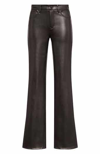 NYDJ Marilyn Straight Leg Faux Leather Pants