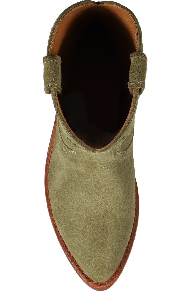 Frye Billy Short Western Boot, Alternate, color, Jade