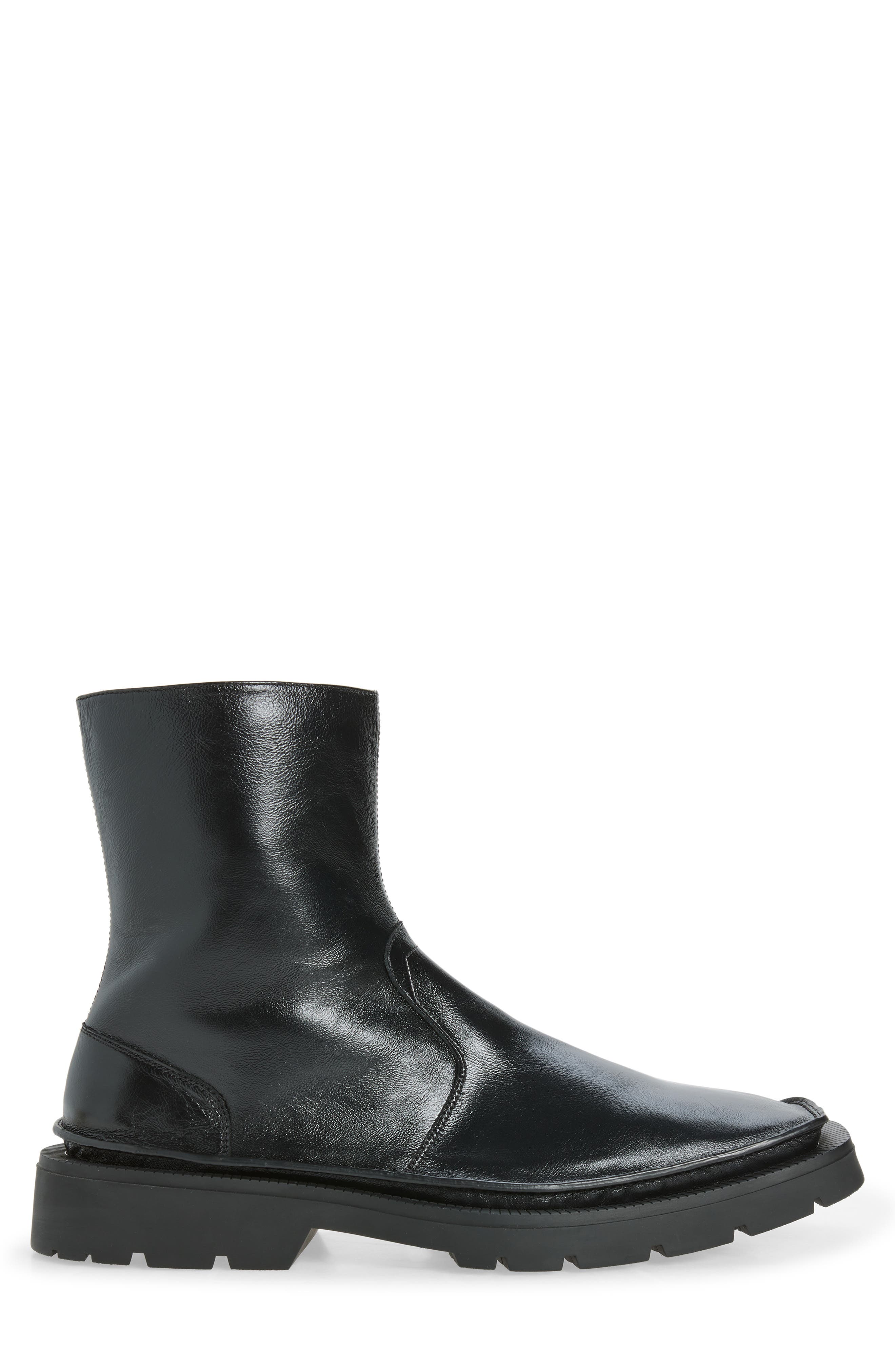 Level Ankle Boot, Alternate, color, BLACK