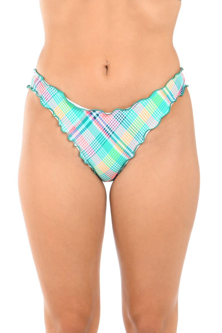 Schools Merrow Hipster Bikini Bottoms, Main, color, BLUE/ GREEN MULTI