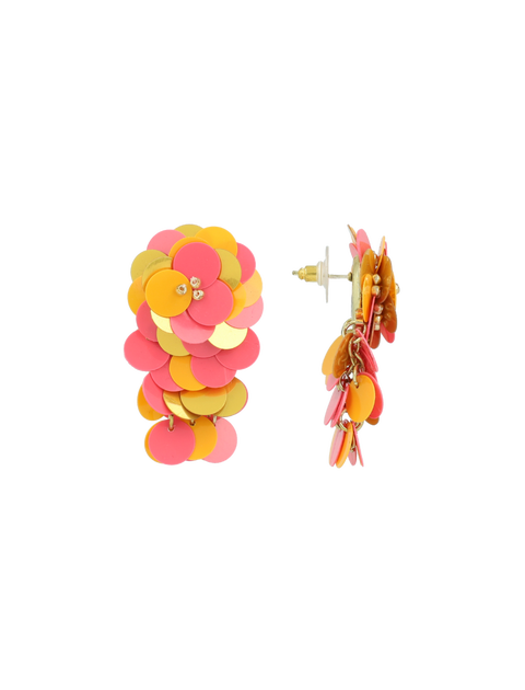 CE SQ Sequin Flower Waterfall M - Sunset Mix