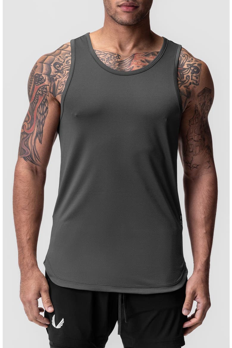 AeroSilver® Performance Tank, Main, color, SPACE GREY