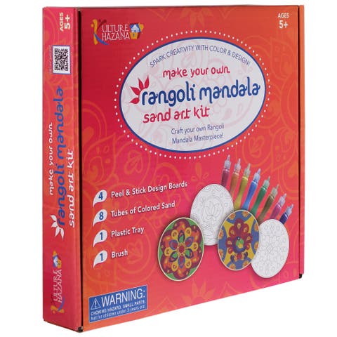 Make Your Own Rangoli Mandala Sand Art Kit