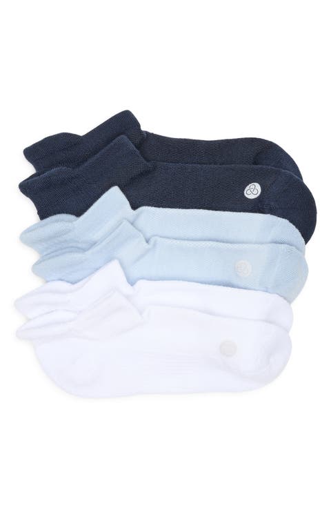 3-Pack Tab Ankle Socks