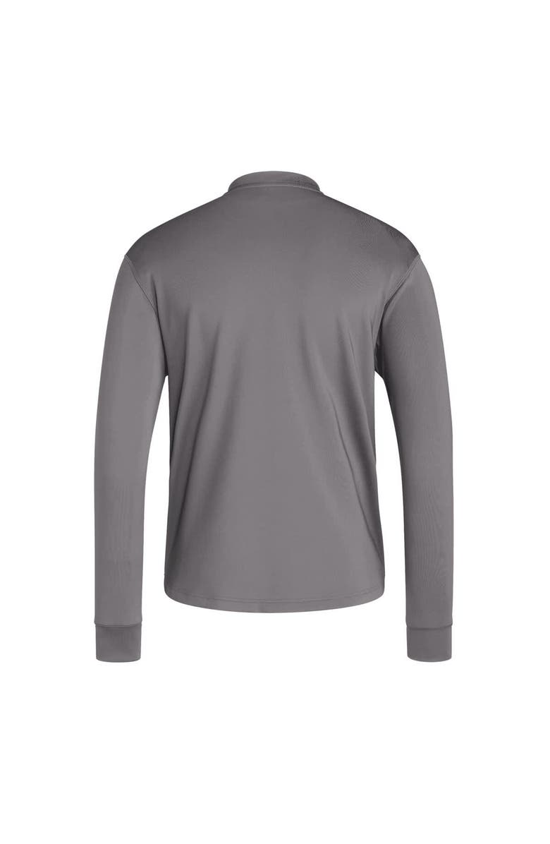 adidas Men's adidas  Gray Indiana Hoosiers Dugout Pullover Sweatshirt, Alternate, color, 