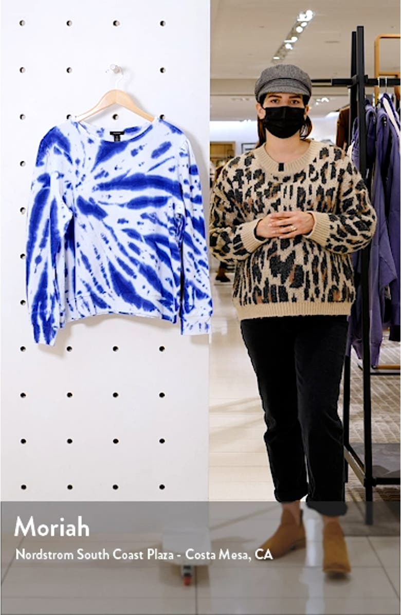 Puff Sleeve Sweatshirt, sales video thumbnail