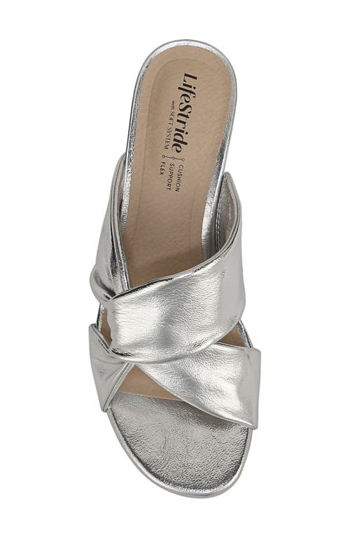 Lifestride Nori Sandal In Silver
