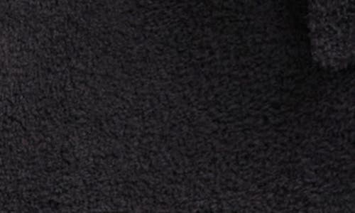 Barefoot Dreams Cozychic® Blanket Stitch Robe In Black