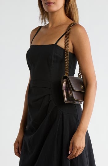Shoreditch Small Leather Convertible Crossbody Bag