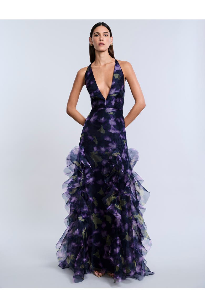 bcbg purple dress long BCBGMaxAzria | Dresses | Bcbg Purple Vertical Stripe Formal Dress