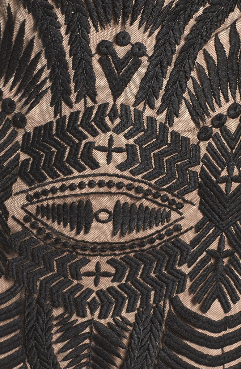 Bardot 'Emmie' Bell Sleeve Lace Sheath Dress, Alternate, color,