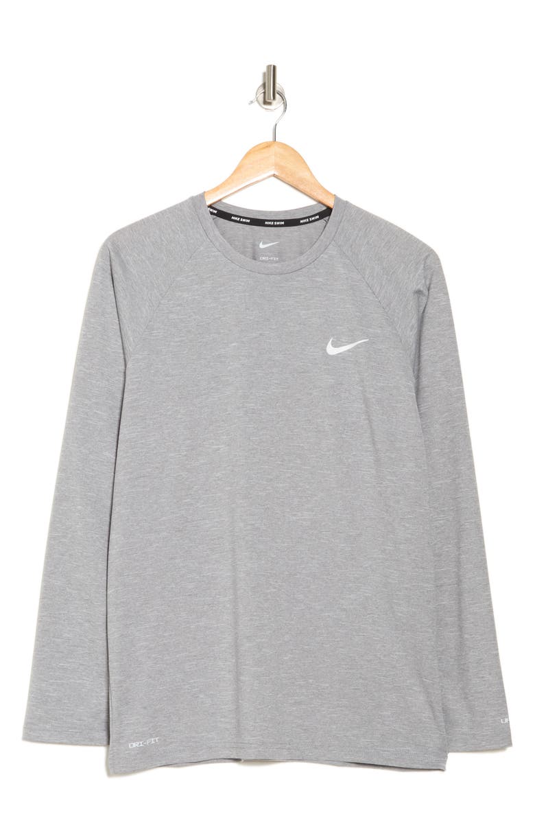 Nike Hydroguard Dri-FIT Long Sleeve Swim Shirt, Alternate, color,