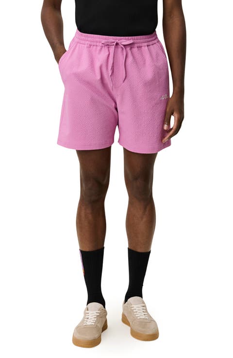 Stan Seersucker Swim Shorts