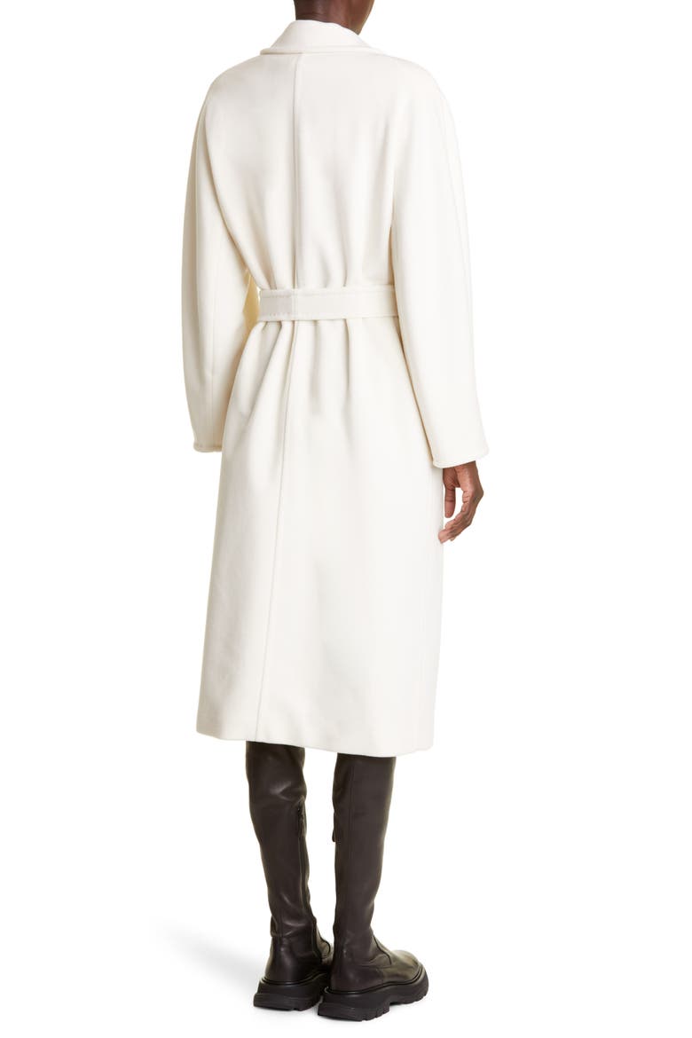 Madame Wool & Cashmere Coat, Alternate, color, OPTICAL WHITE