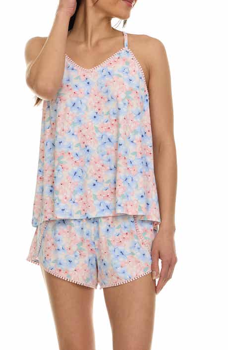 Flora Nikrooz Petunia Floral Print Short Camisole Pajamas