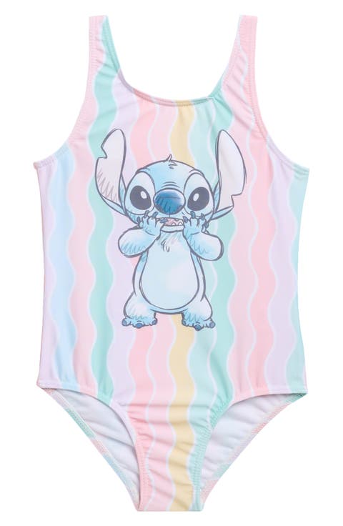 Kids' Disney® Lilo & Stitch One-Piece Swimsuit (Little Kid)