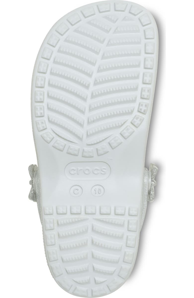 CROCS Kids' Classic Glitter Mary Jane Clog, Alternate, color, Atmosphere