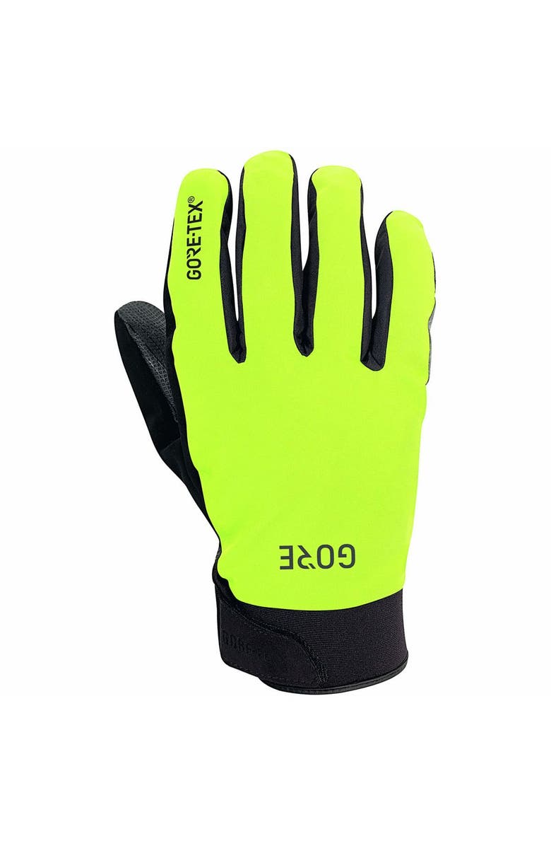 GOREWEAR C5 Gore-Tex Thermo Glove - Men
s, Main, color, Neon Yellow/Black