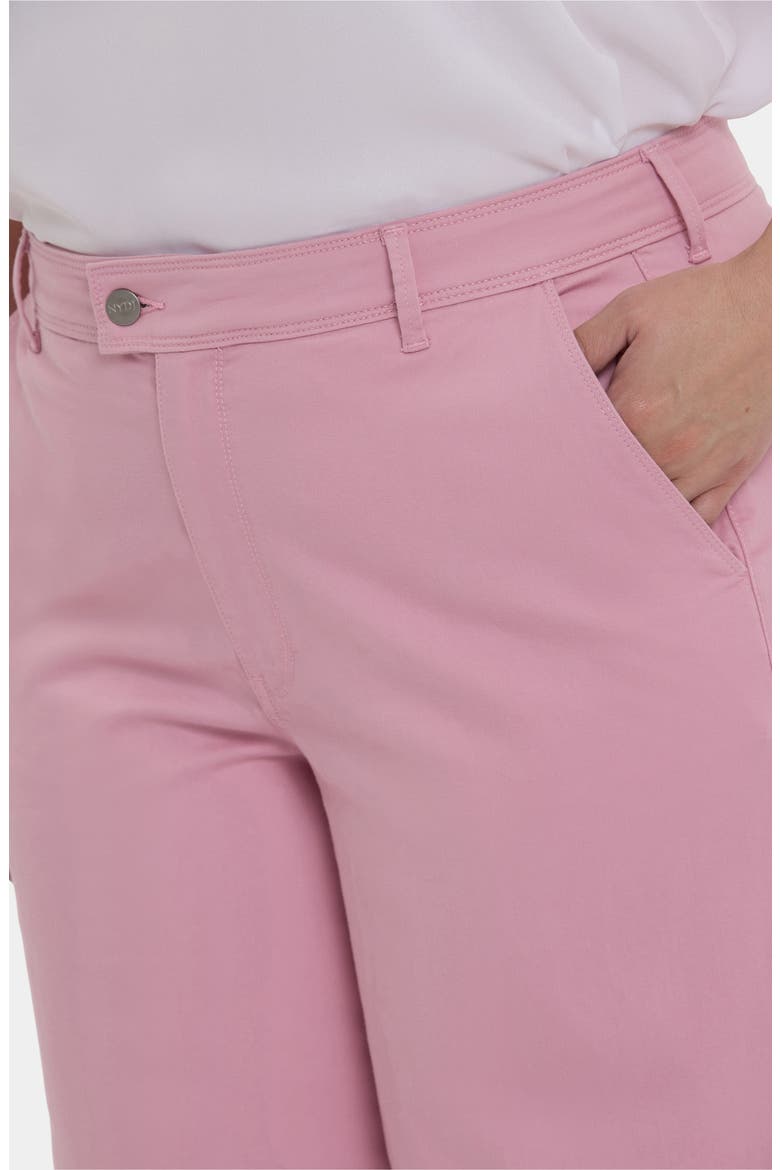 Mona High Waist Ankle Wide Leg Trouser Jeans, Alternate, color, PINK NECTAR